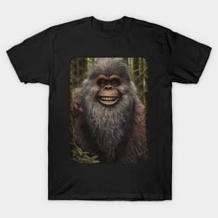 Smiling Bigfoot T-Shirt